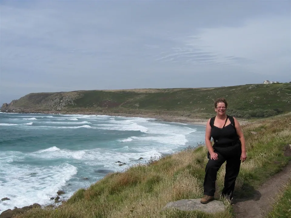 Day 3 whitesand bay   overlooking gwynver beach